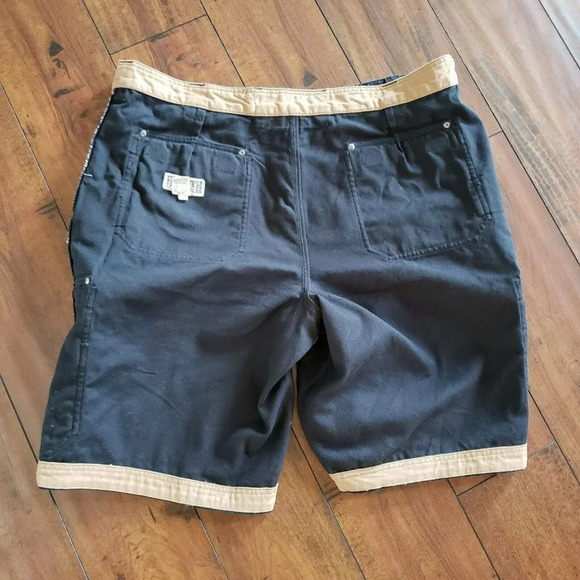 Duluth Trading Company Heavy 100% Cotton Canvas CARGO Shorts Tan Men's 42×12 - Picture 8 of 12